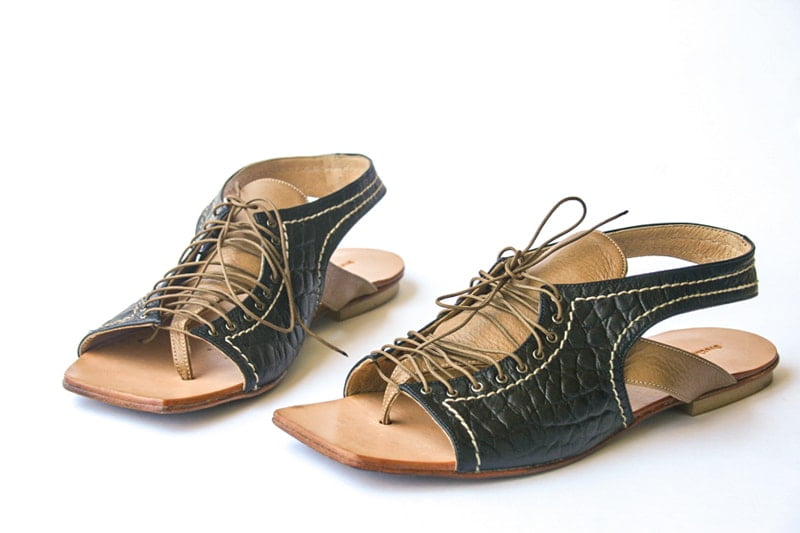 Derby-Sandals Designer derby sandals