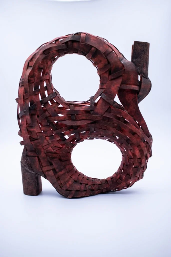 sculpture of relationsip footwear inspired