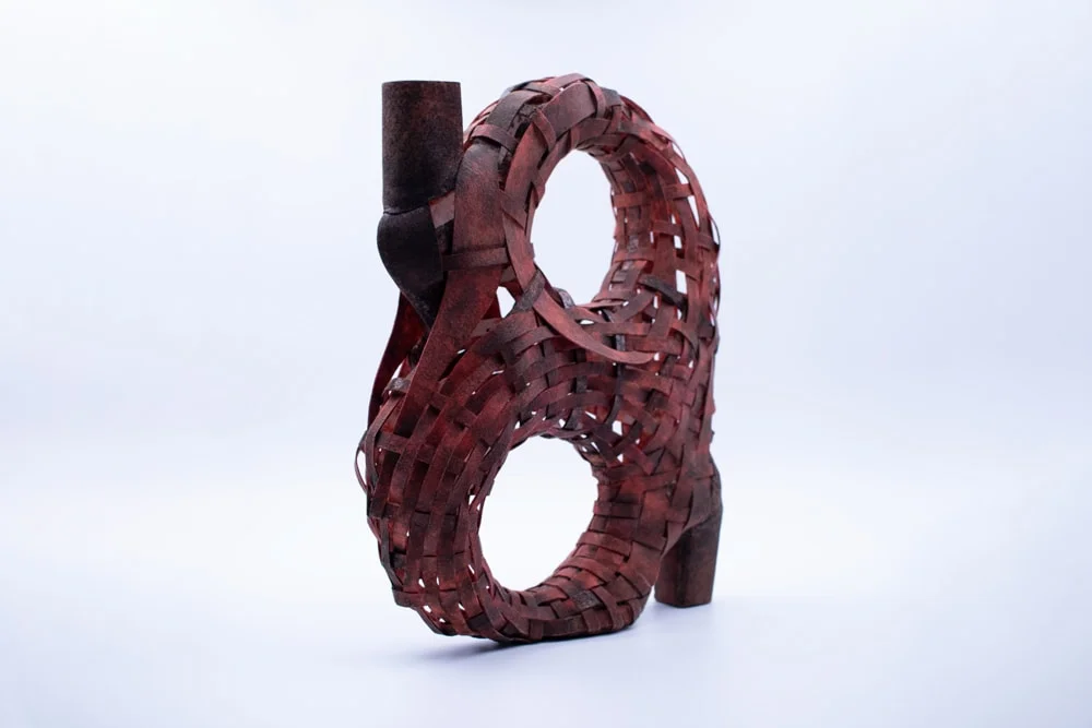 sculpture of relationsip followed by dependense