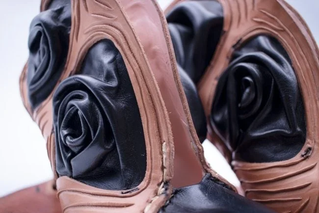Unique shoe design to collect