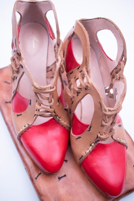 Unique shoe design to collect
