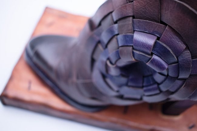 Unique shoe design to collect